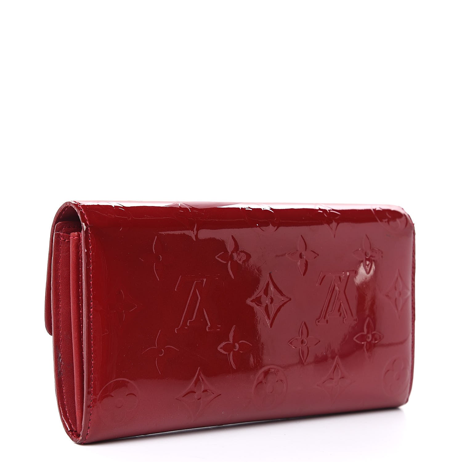 Louis Vuitton Vernis Sarah Wallet Pomme D'Amour 3 of 11