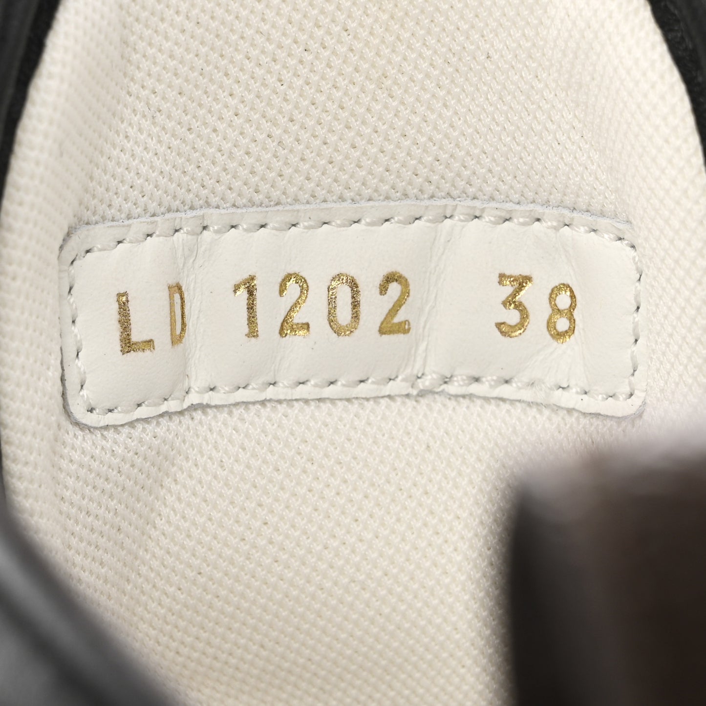 LV X YK Lambskin Squad Sneaker Boot 38 Black