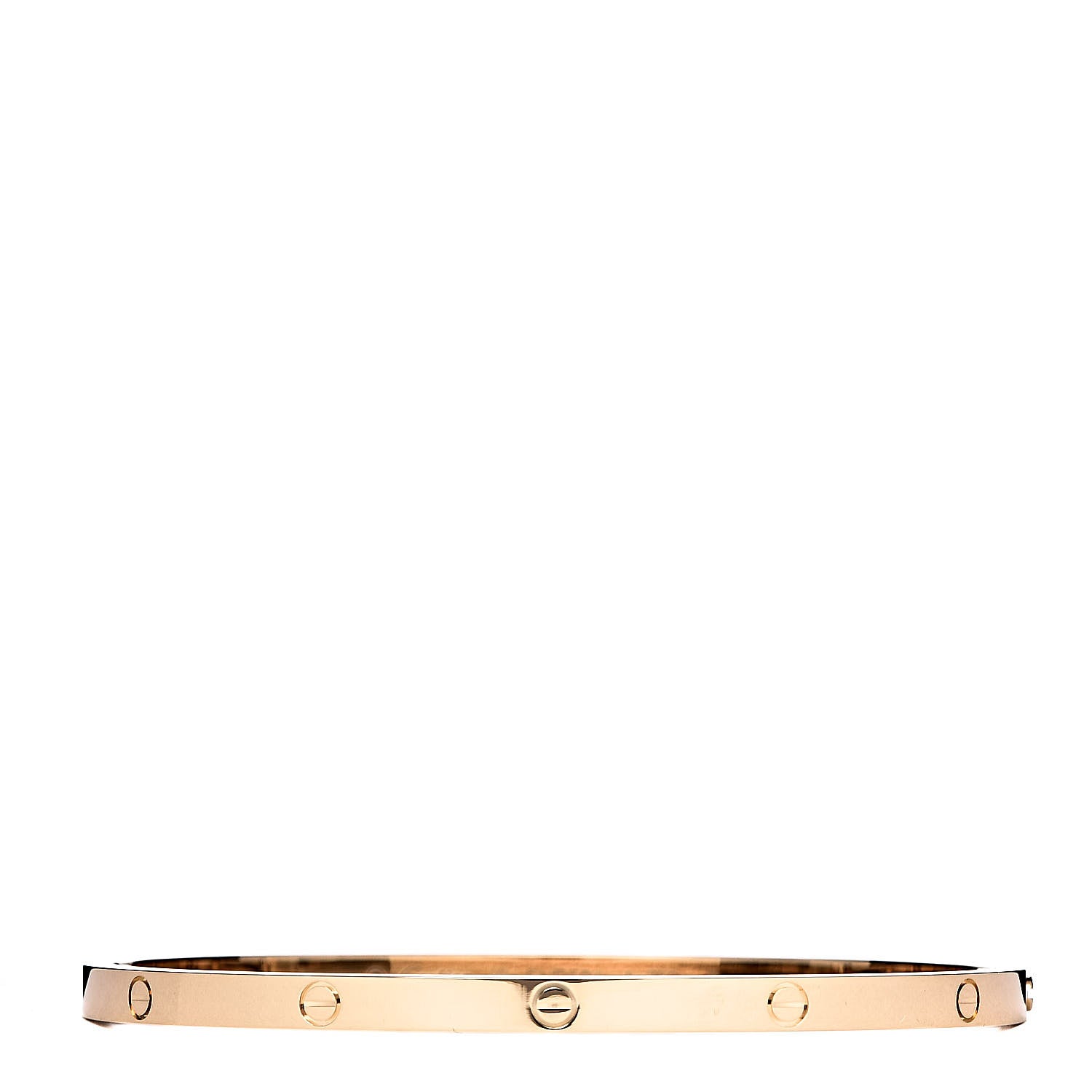 Cartier 18K Yellow Gold Small LOVE Bracelet 18 1 of 6