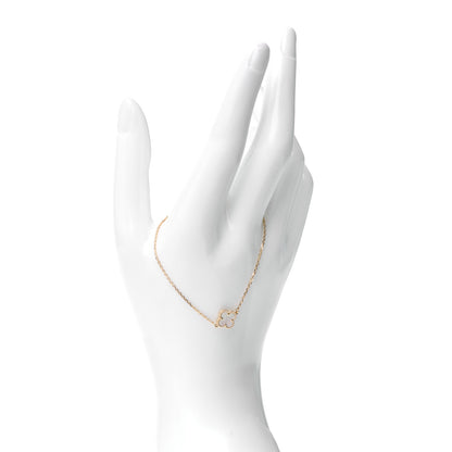 Van Cleef & Arpels 18K Yellow Gold Mother of Pearl Sweet Alhambra Bracelet 2 of 7