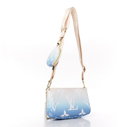 Louis Vuitton Monogram Giant By The Pool Multi Pochette Accessories Blue 3 of 11