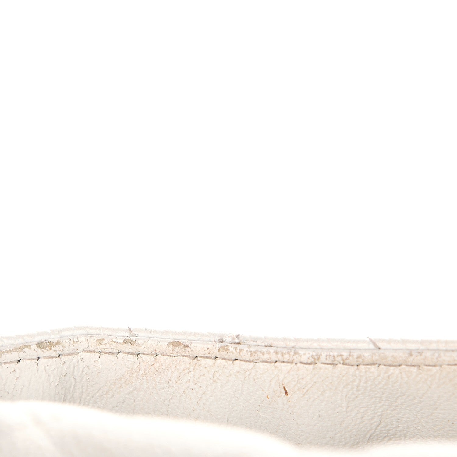 Chanel Caviar Quilted Jumbo Single Flap White 16 of 19
