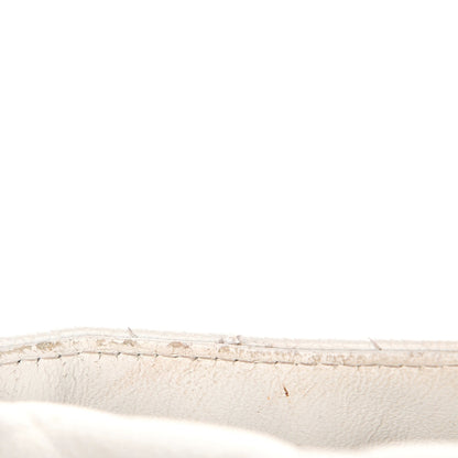 Chanel Caviar Quilted Jumbo Single Flap White 16 of 19
