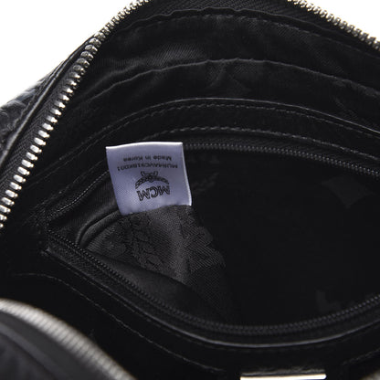 MCM Visetos Small Heritage Line Camera Crossbody Bag Black 7 of 9