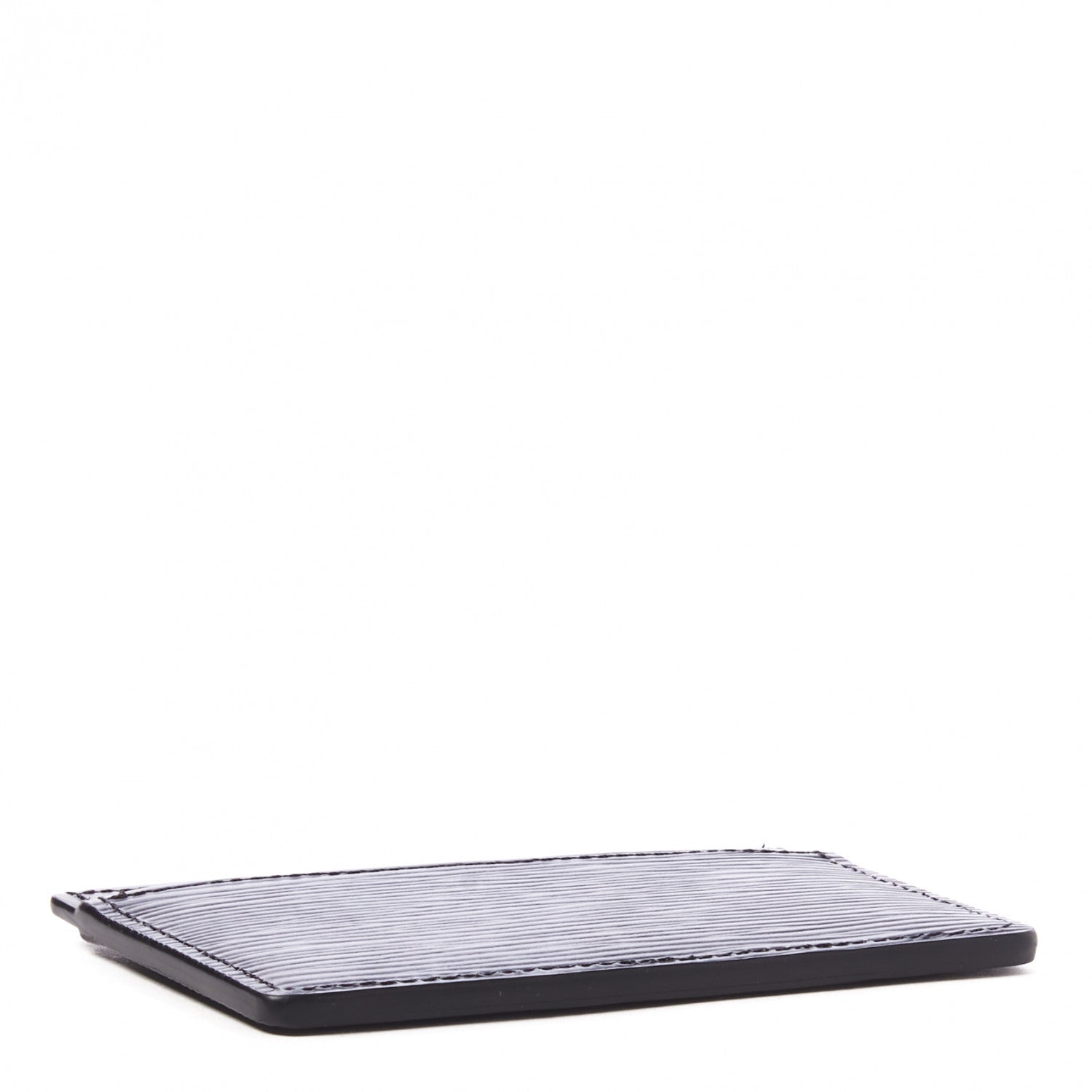 Louis Vuitton Epi Card Holder Black 3 of 8
