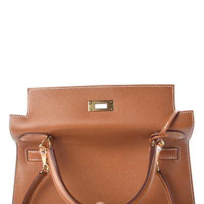 Hermes Epsom Kelly Sellier 28 Gold 17 of 37