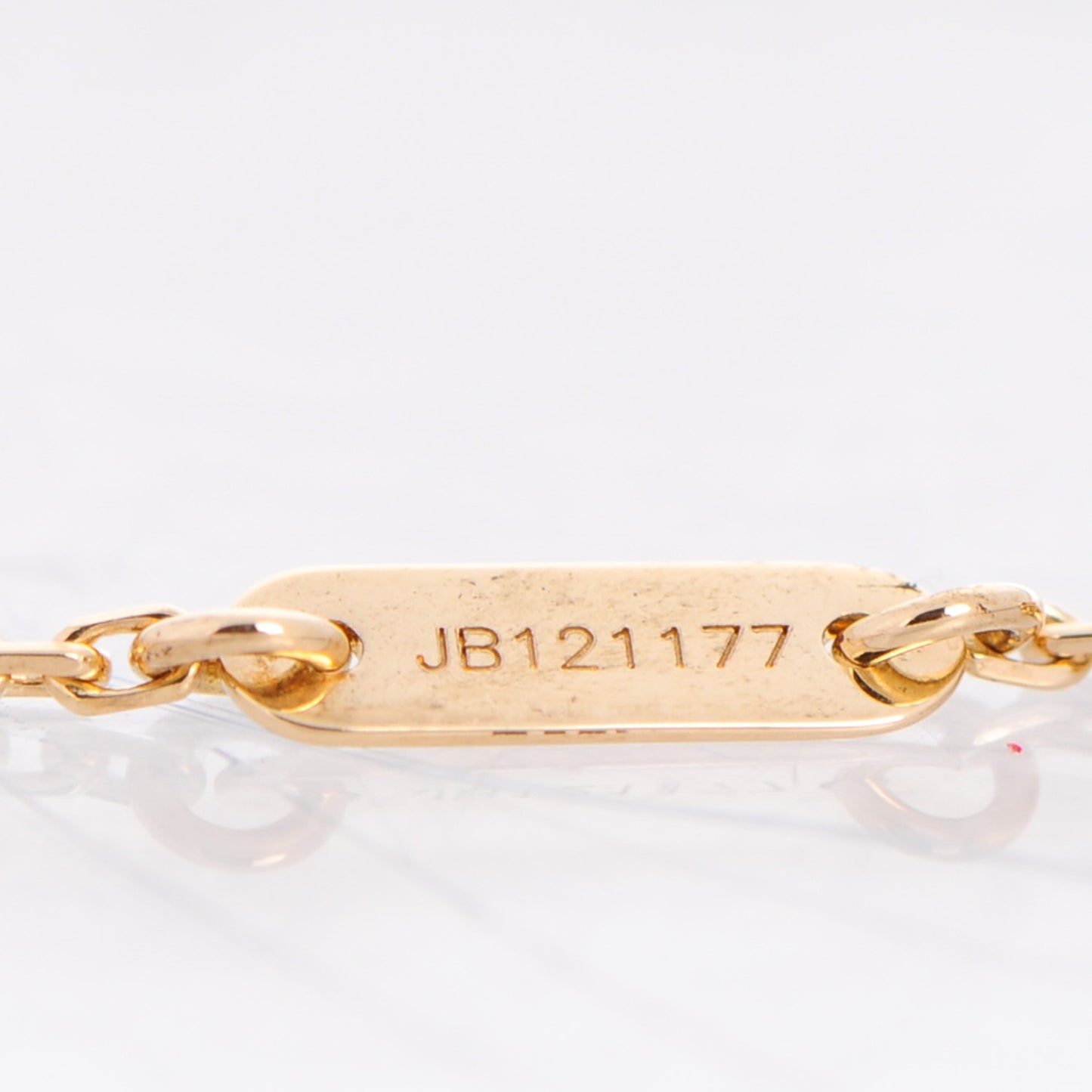 18K Yellow Gold Mother of Pearl Sweet Alhambra Bracelet