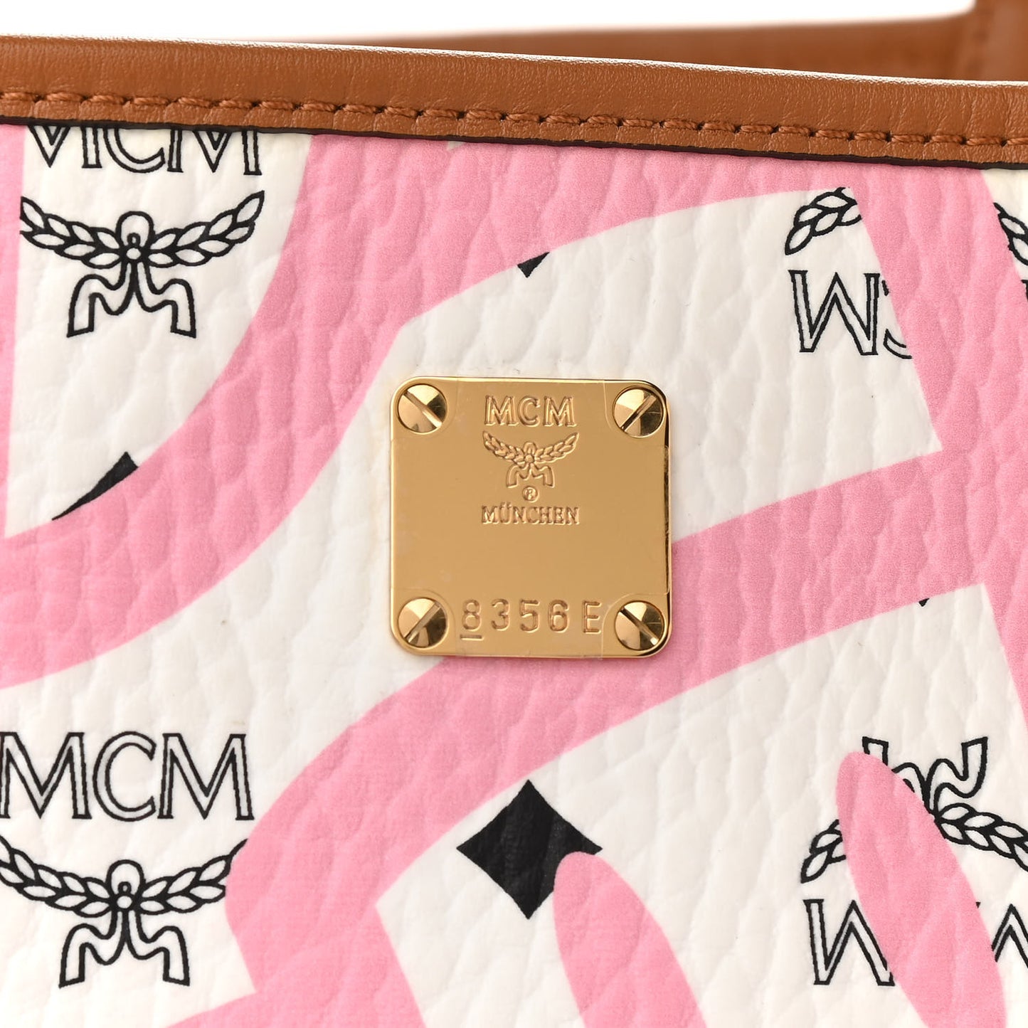 X Eddie Kang Visetos Medium Reversible Shopper Tote White