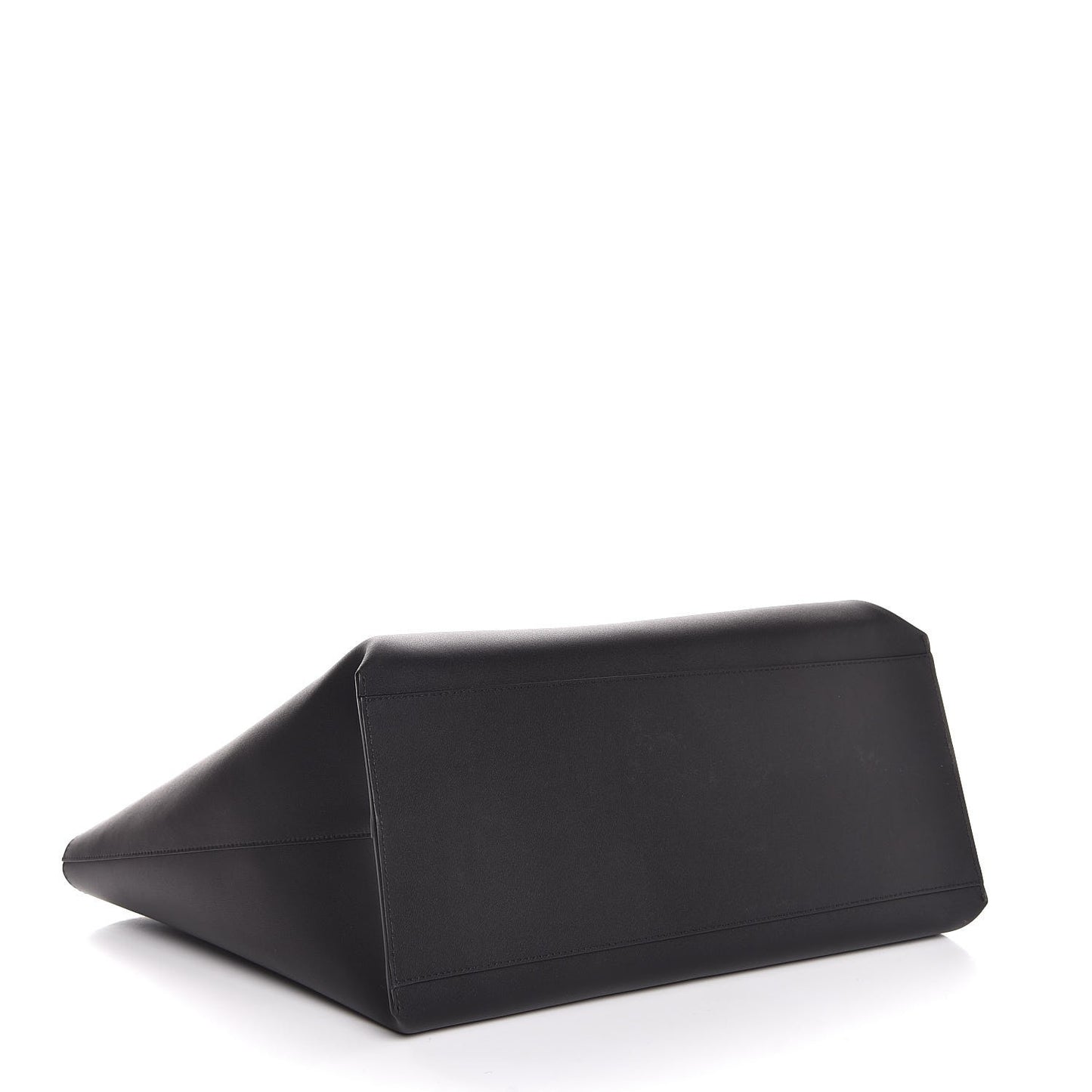 Calfskin Medium GV Shopper Tote Black