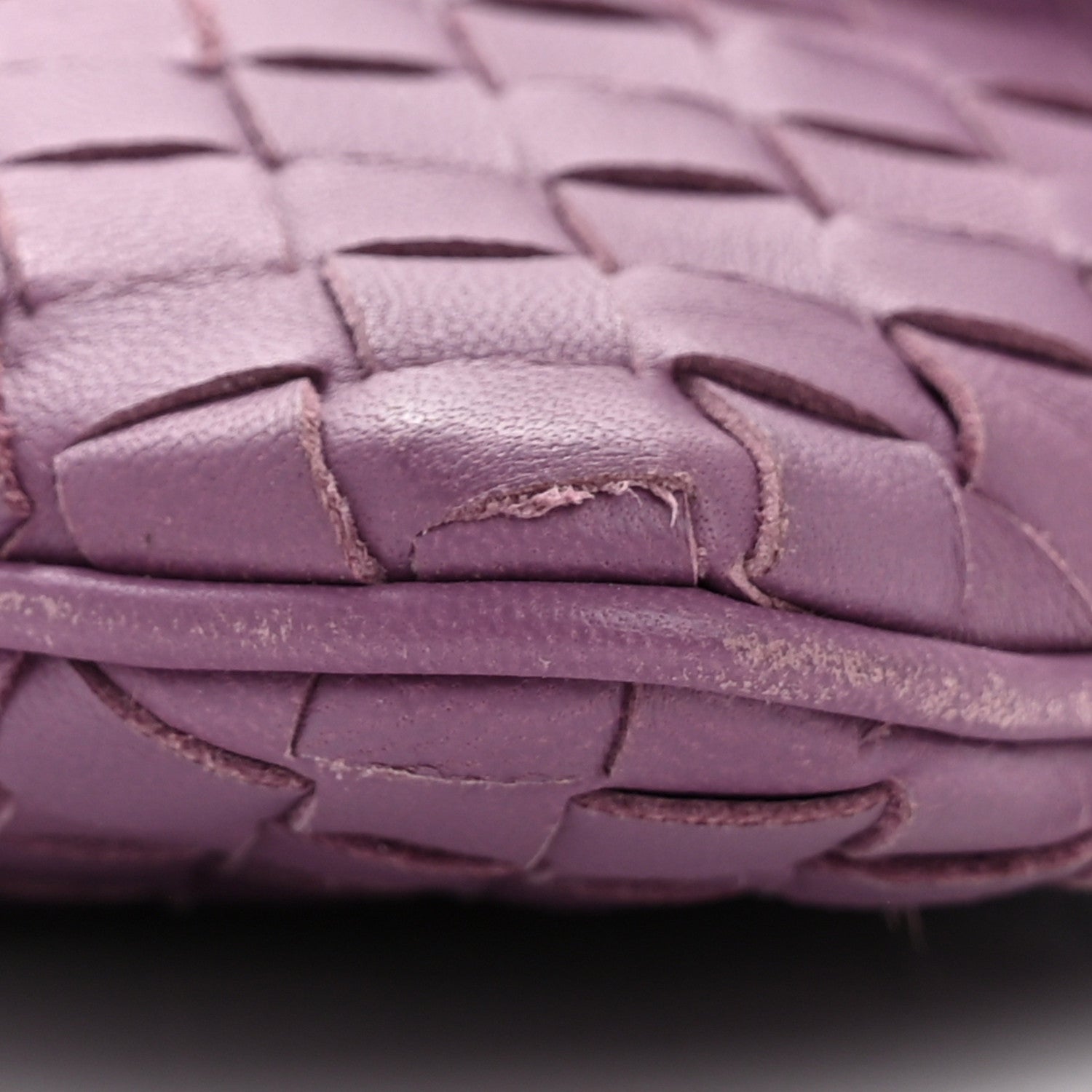Bottega Veneta Nappa Intrecciato Flap Crossbody Purple 9 of 14