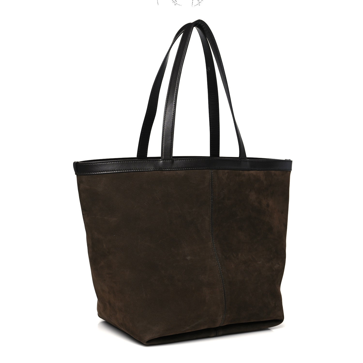 Bottega Veneta Suede Calfskin Medium Flip Flap Tote Fondant 3 of 10
