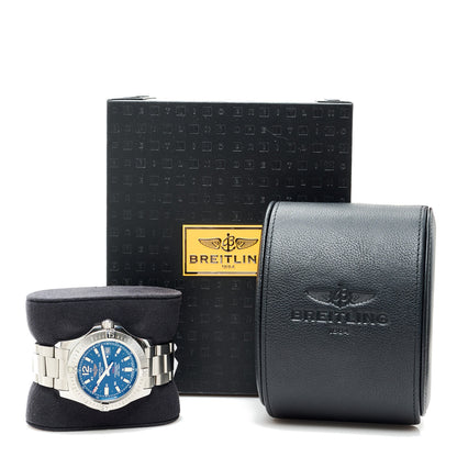 Breitling Stainless Steel 44mm Colt Chronometer Automatic Watch Blue A17388 5 of 5