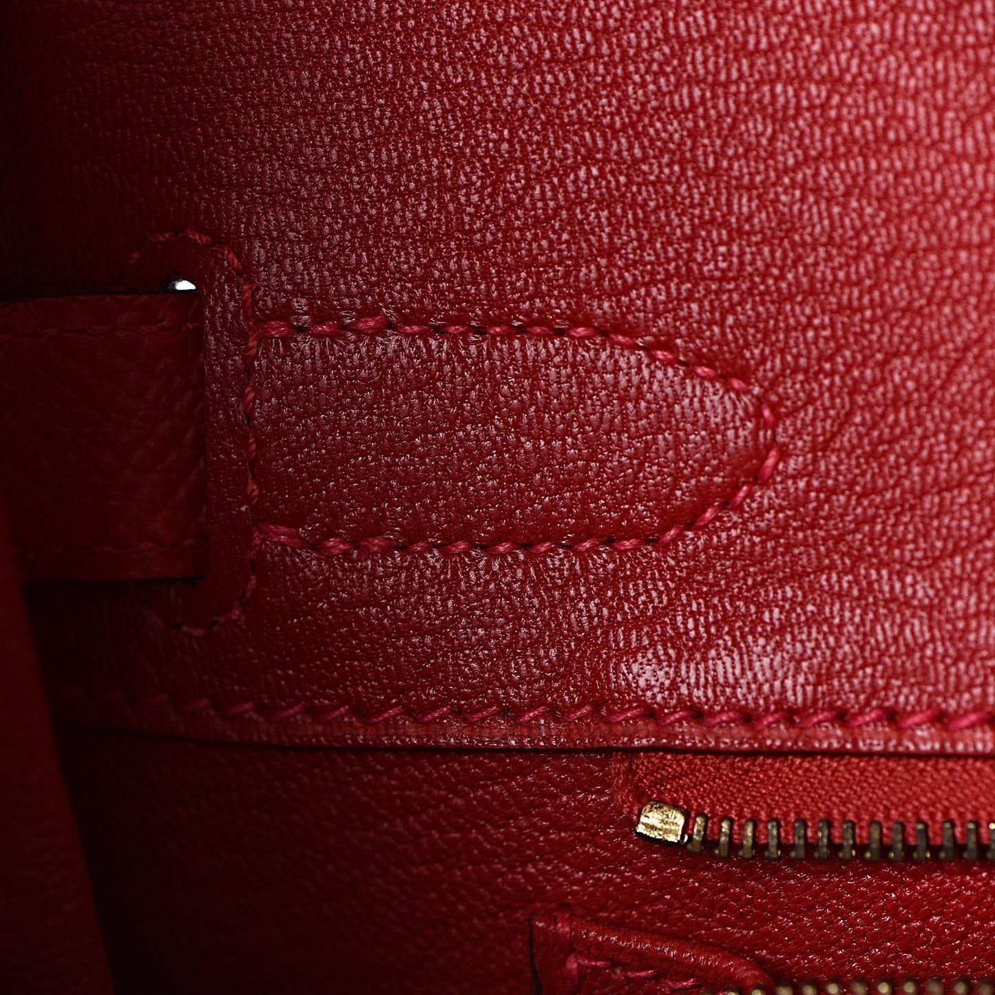 Epsom Birkin 30 Rouge Casaque