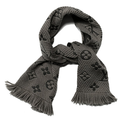 Louis Vuitton Wool Silk Logomania Scarf Verone 1 of 3