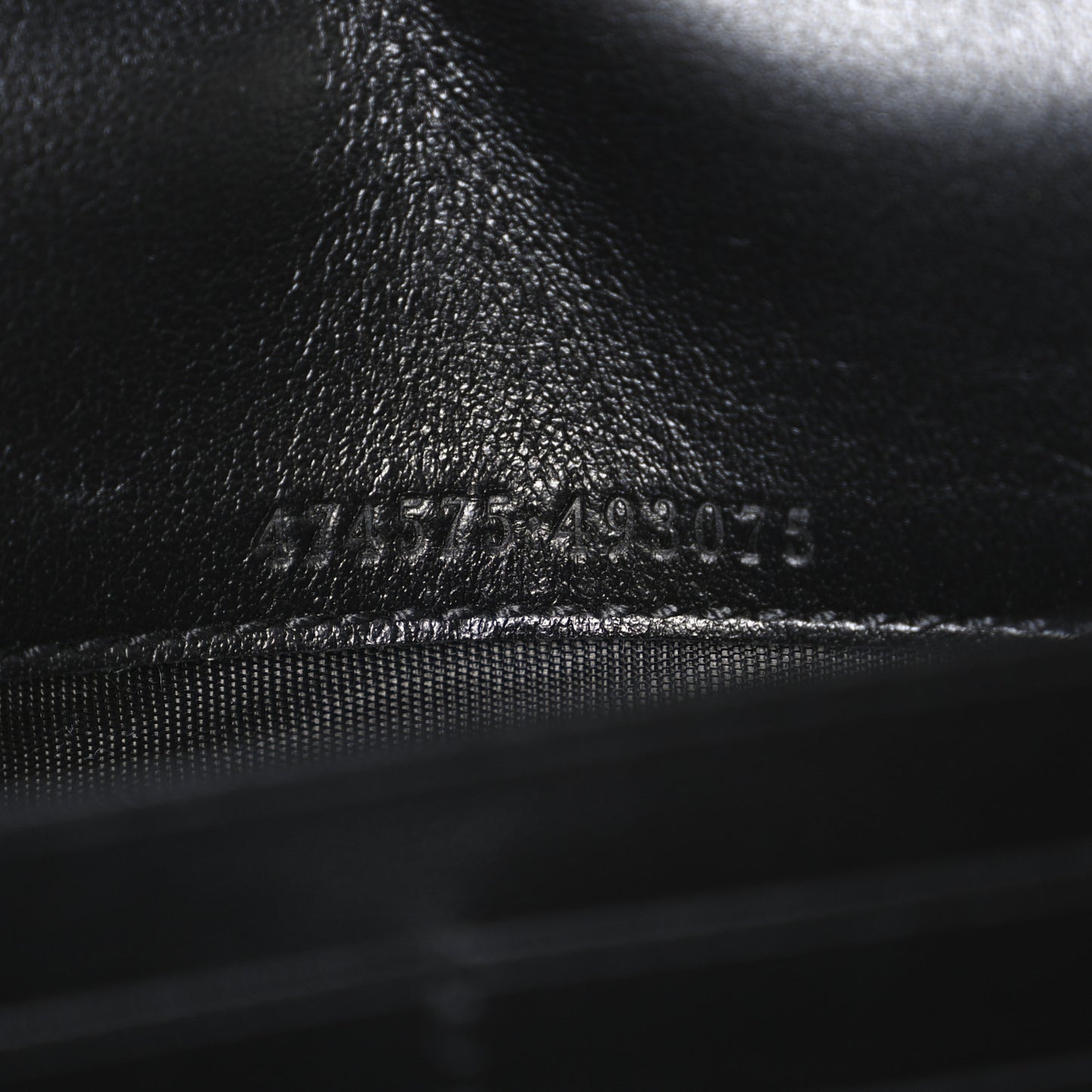 Calfskin Matelasse Aria GG Marmont Chain Wallet Black