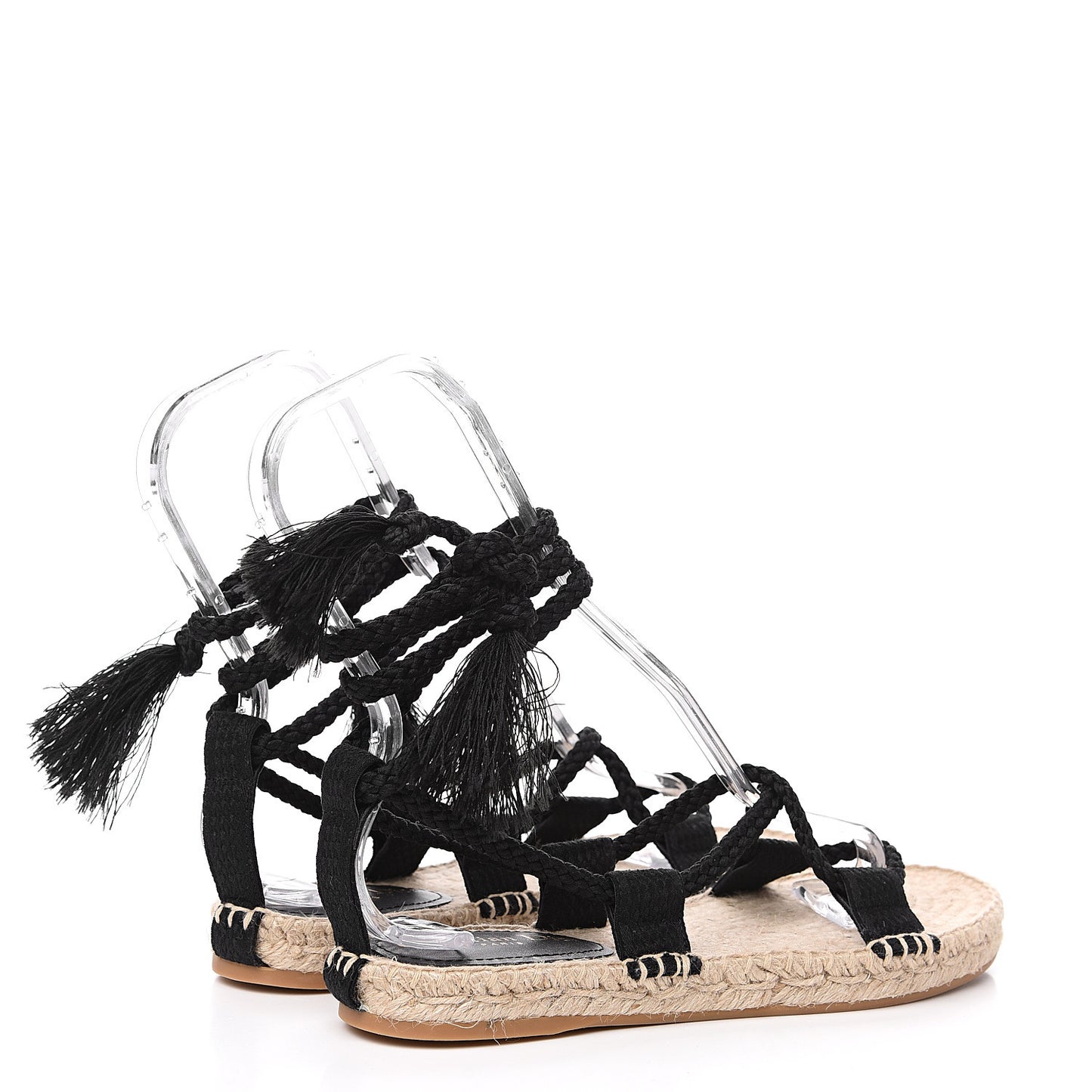Embroidered Cotton Diorexpress Sandal 38.5 Black