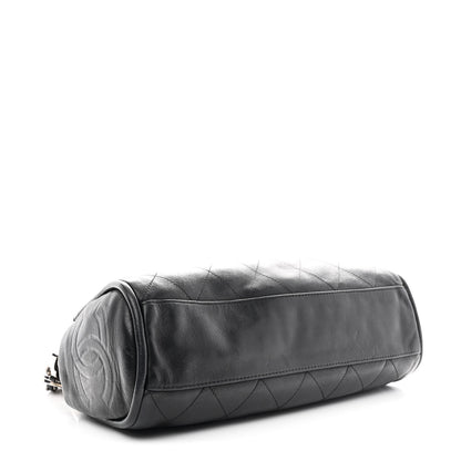 Chanel Lambskin Ultimate Soft Hobo Black 3 of 10