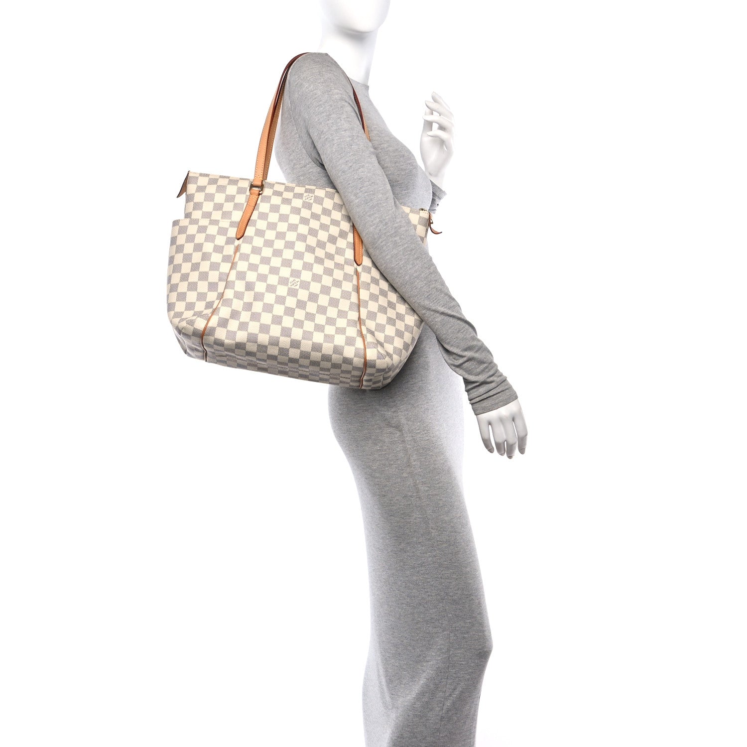 Louis Vuitton Damier Azur Totally MM 2 of 10