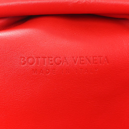 Bottega Veneta Smooth Butter Calf The Pouch Oversized Clutch Bright Red 6 of 11