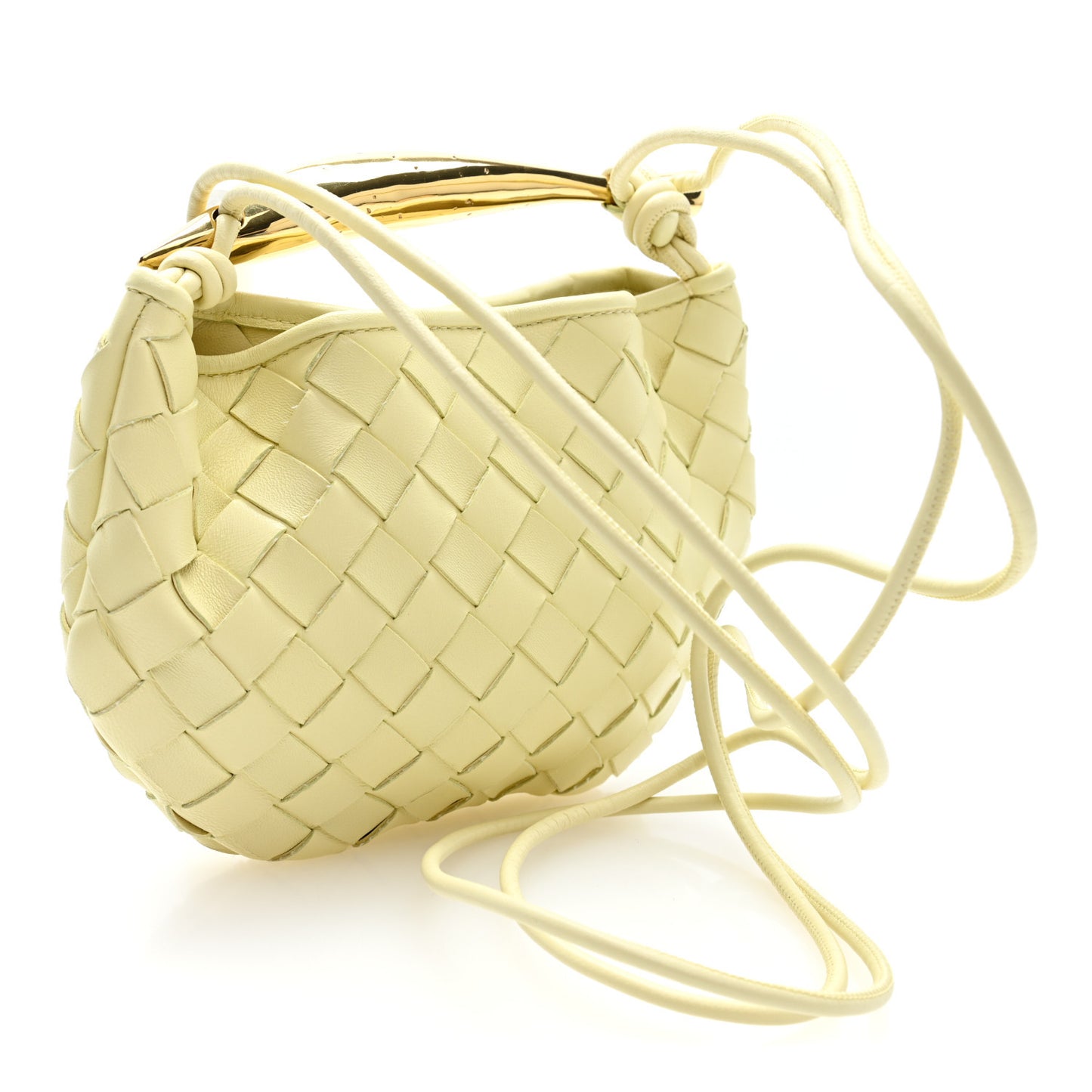 Nappa Intrecciato Mini Sardine Bag Ice Cream