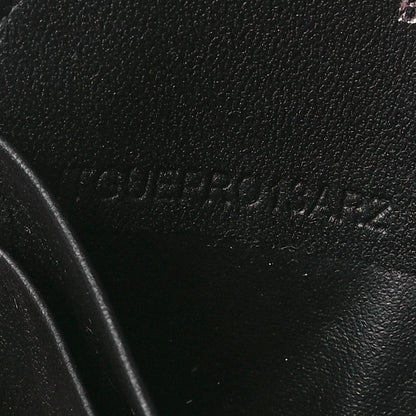 Burberry Grainy Calfskin Chess Card Case Black 7 of 8