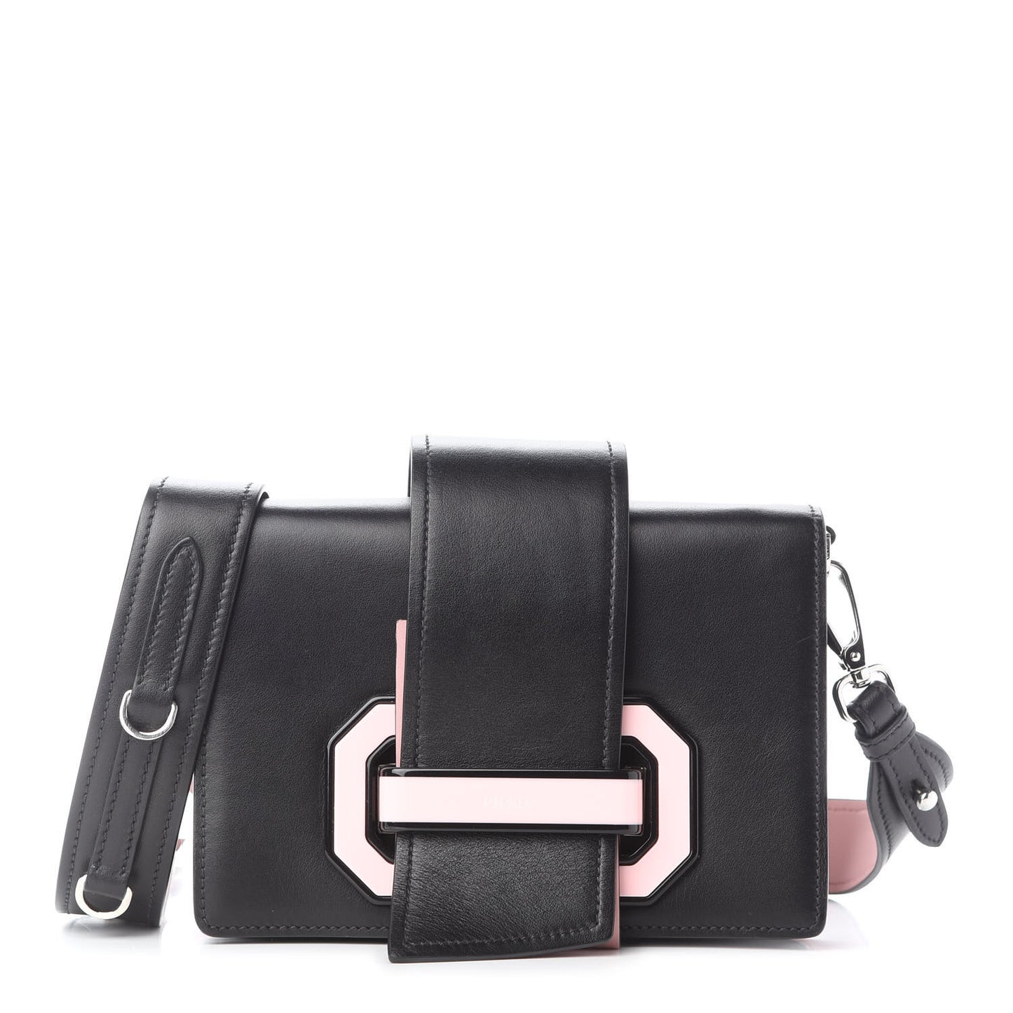 City Calf Plex Ribbon Bag Black Rosa