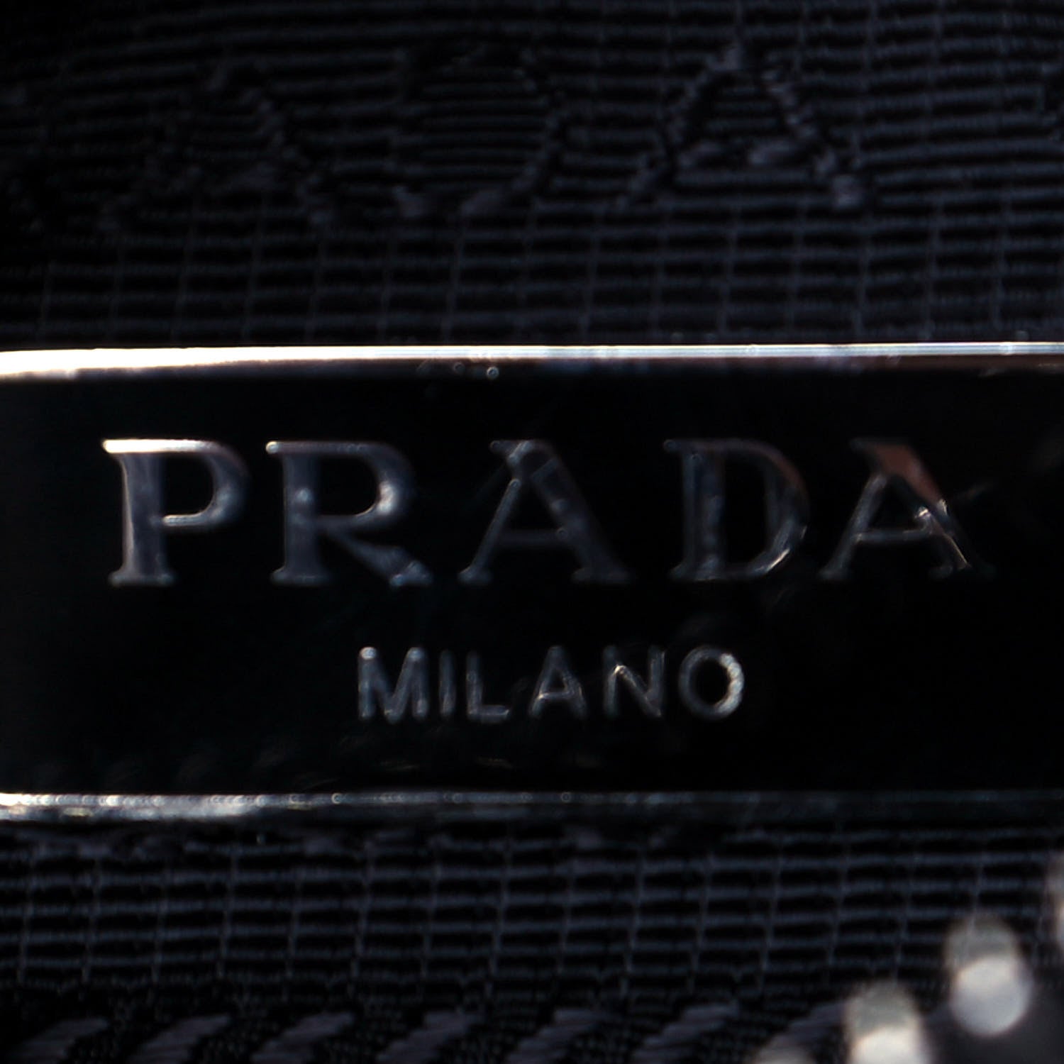 Prada Nylon Re-Edition 2005 Shoulder Bag Black 6 of 10