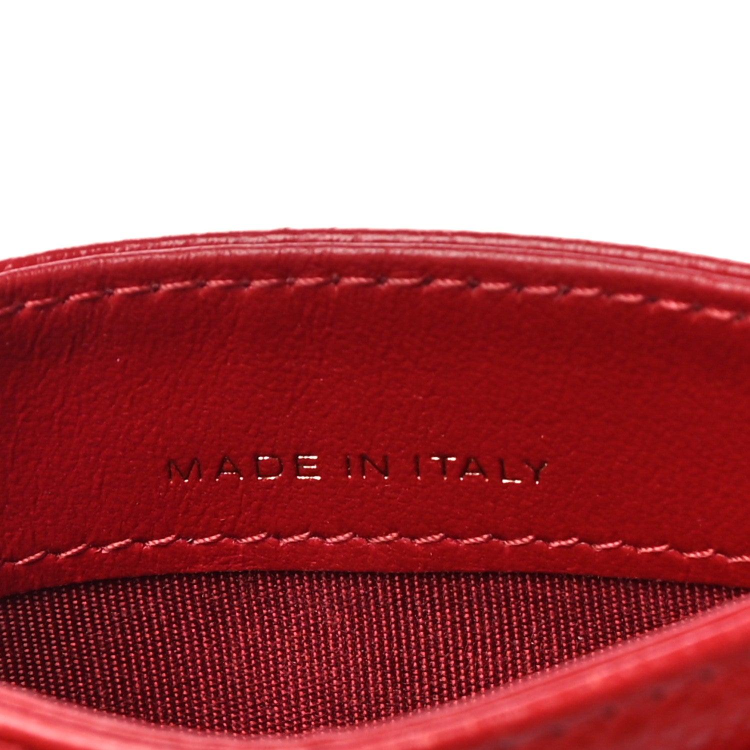 Chanel Caviar Camellia Embossed Card Holder Red 7 of 14