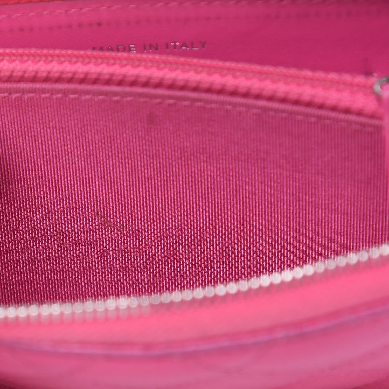 Chanel Caviar Quilted Medium Zip Around Wallet Pink 17 of 20