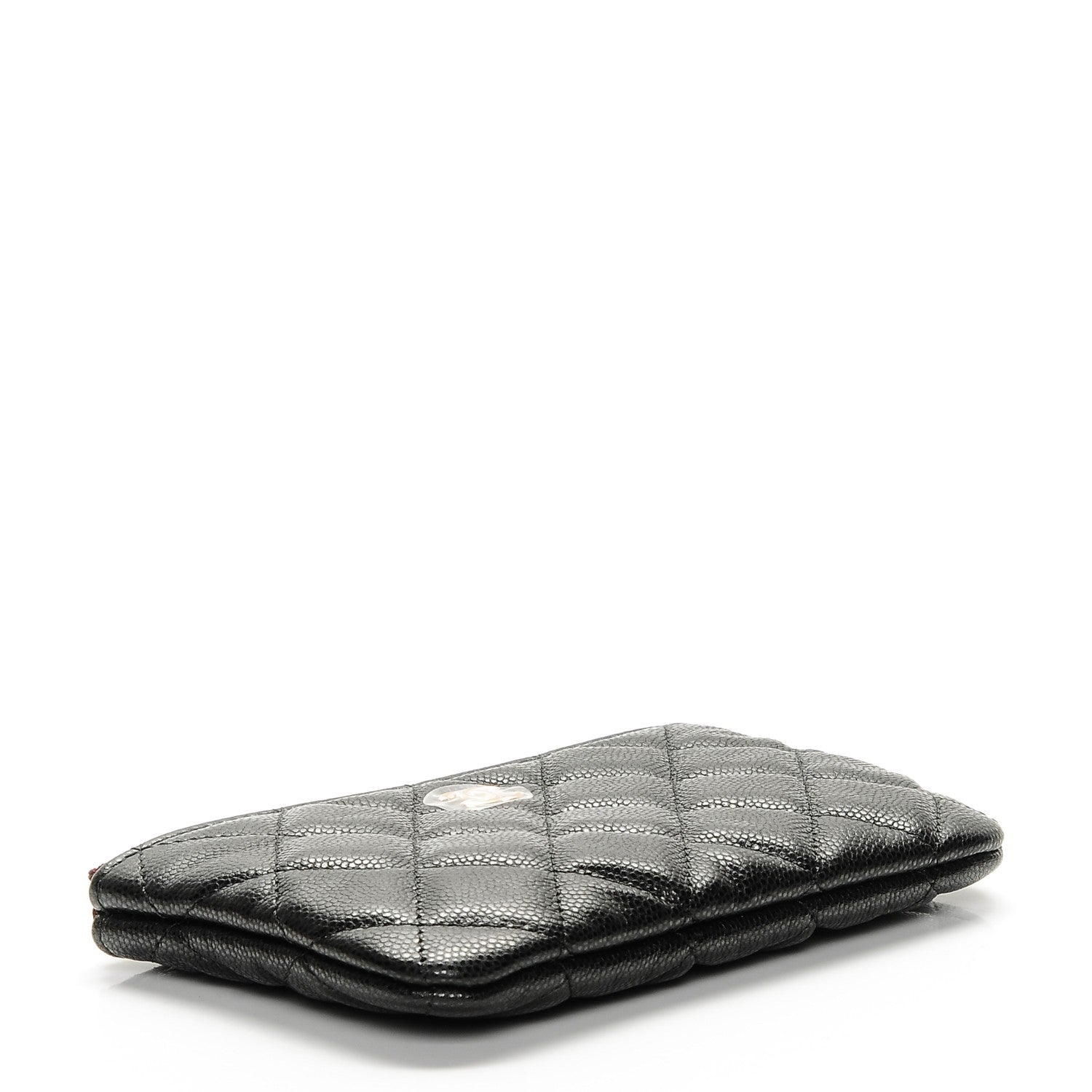 Chanel Caviar Quilted Small Cosmetic Case Black 4 of 7