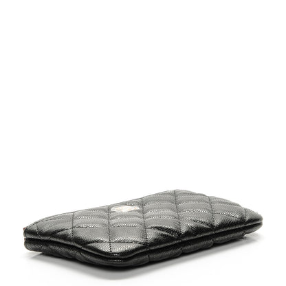Chanel Caviar Quilted Small Cosmetic Case Black 4 of 7