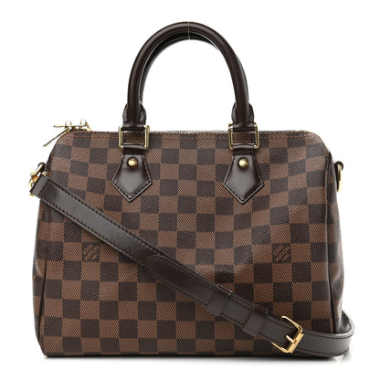 Louis Vuitton Damier Ebene Speedy Bandouliere 25 1 of 11