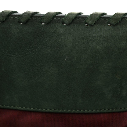 Chanel Calfskin Quilted Whipstich Shopping Tote Green 11 of 12