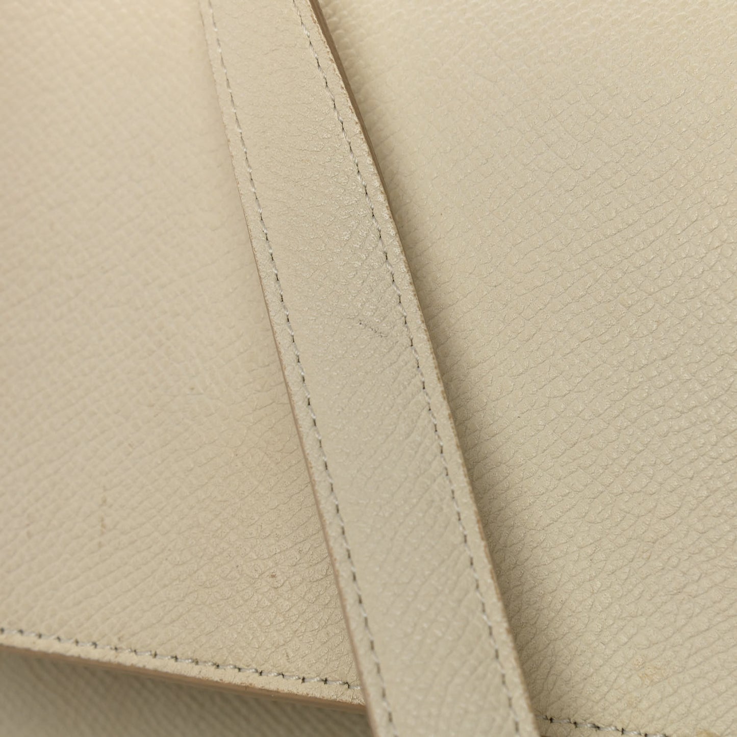 Grained Calfskin Micro Belt Bag Linen