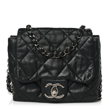 Chanel Lambskin Quilted Mini Chanel 3 Flap Black 1 of 11