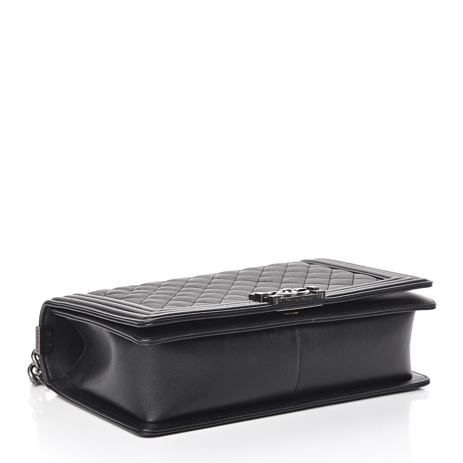 Chanel Lambskin Quilted New Medium Boy Flap Black 4 of 14