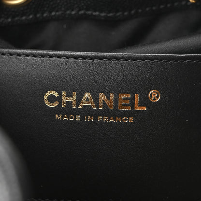 Chanel Caviar Quilted Small Chanel 25 Handbag Black 6 of 11