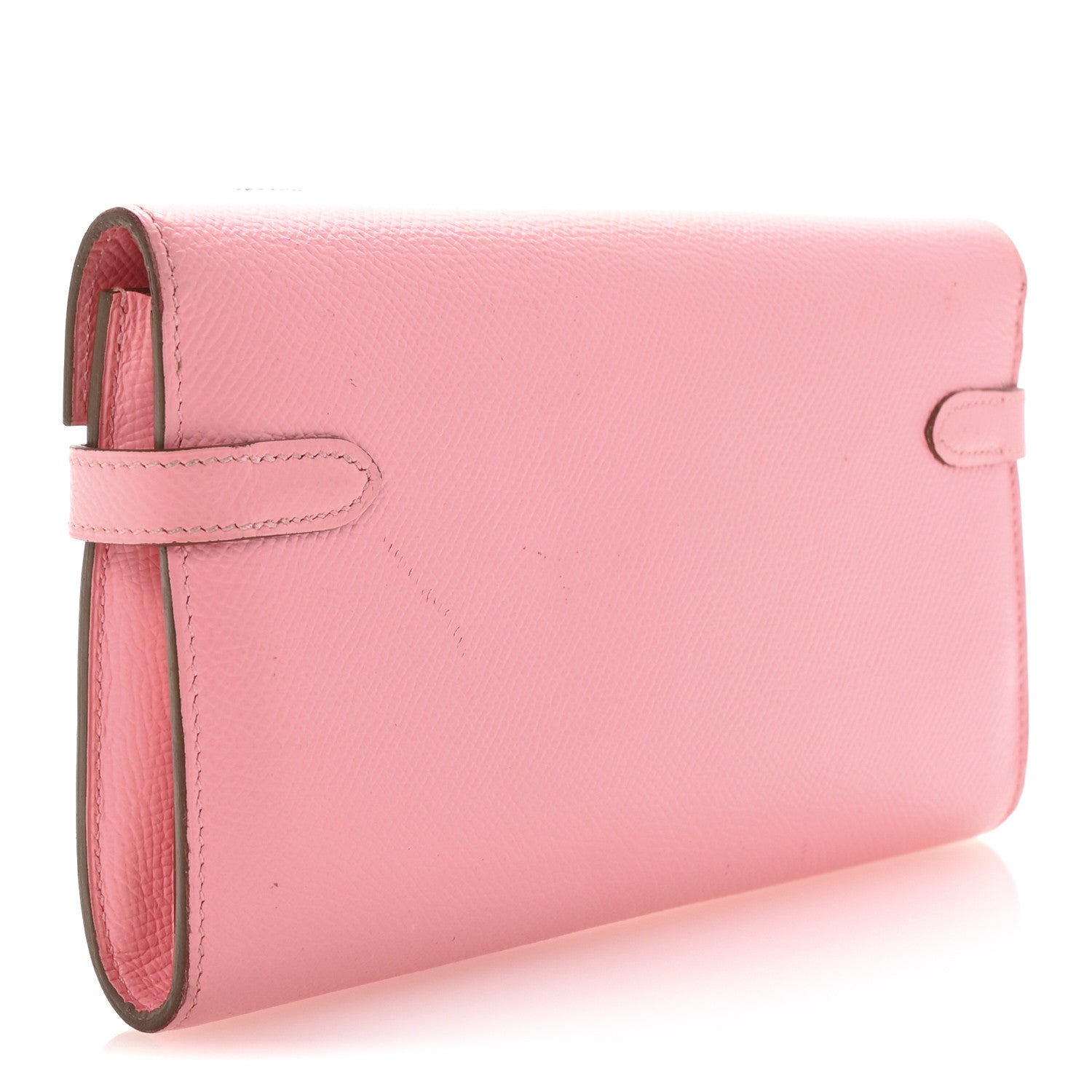 Hermes Epsom Kelly Longue Wallet Rose Confetti 3 of 6