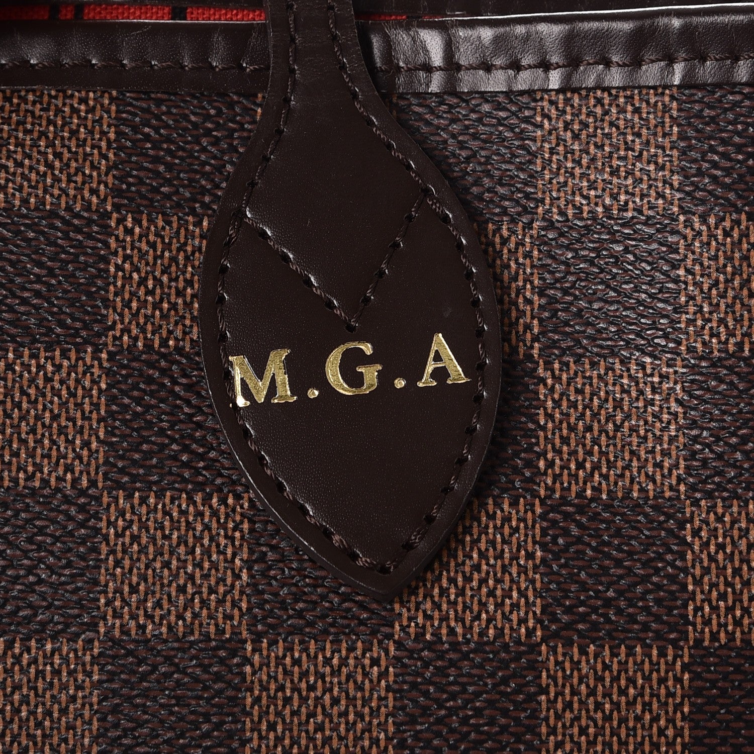 Louis Vuitton Damier Ebene Neverfull MM 6 of 10