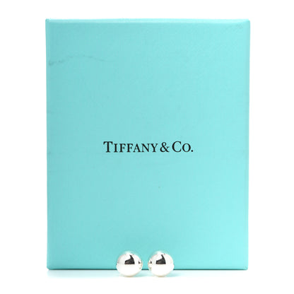 Tiffany Sterling Silver 10mm HardWear Ball Earrings 5 of 5