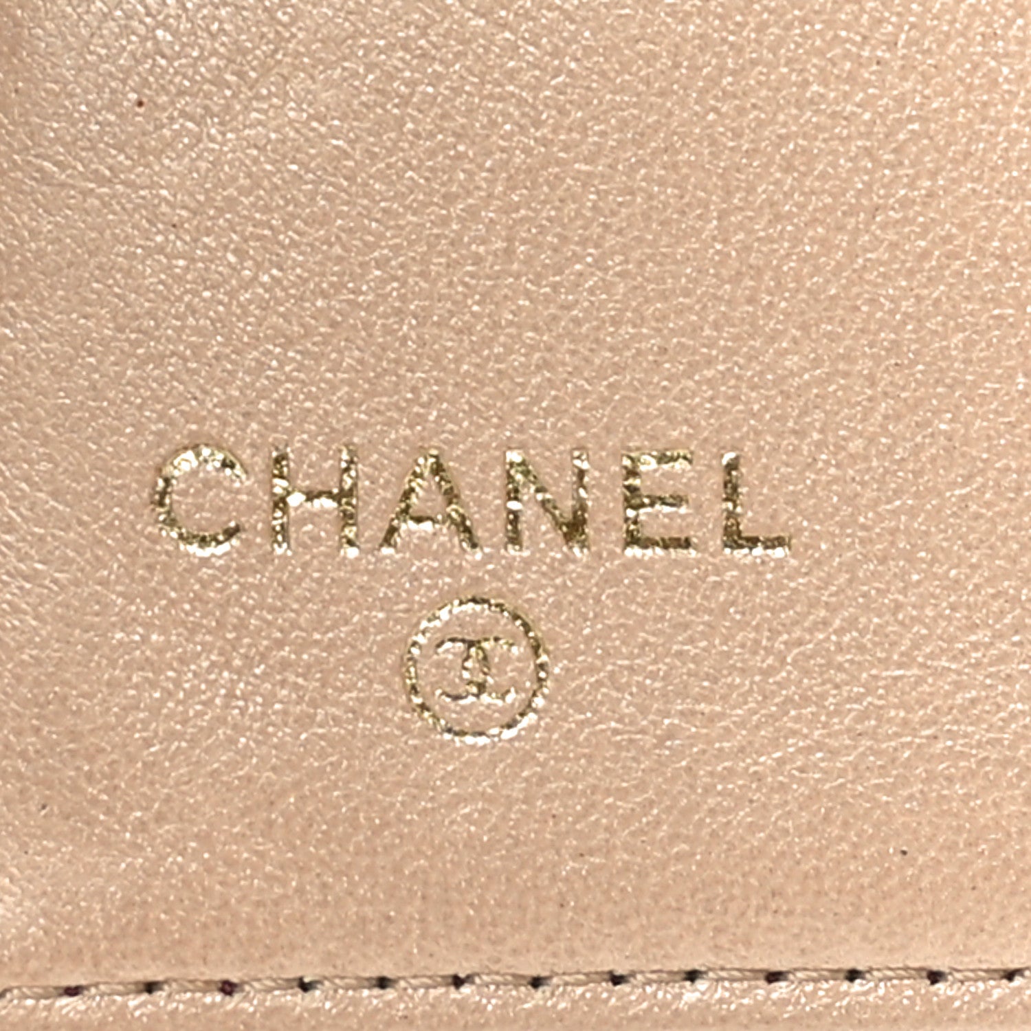 Chanel Lambskin Camellia Embossed Compact French Flap Wallet Pink 6 of 10