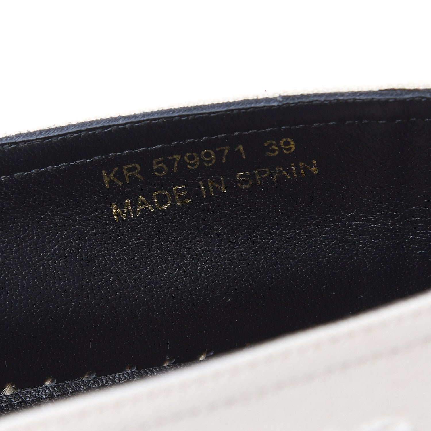 Saint Laurent Canvas Elba Logo Embroidered Espadrilles 39 Panna 10 of 10
