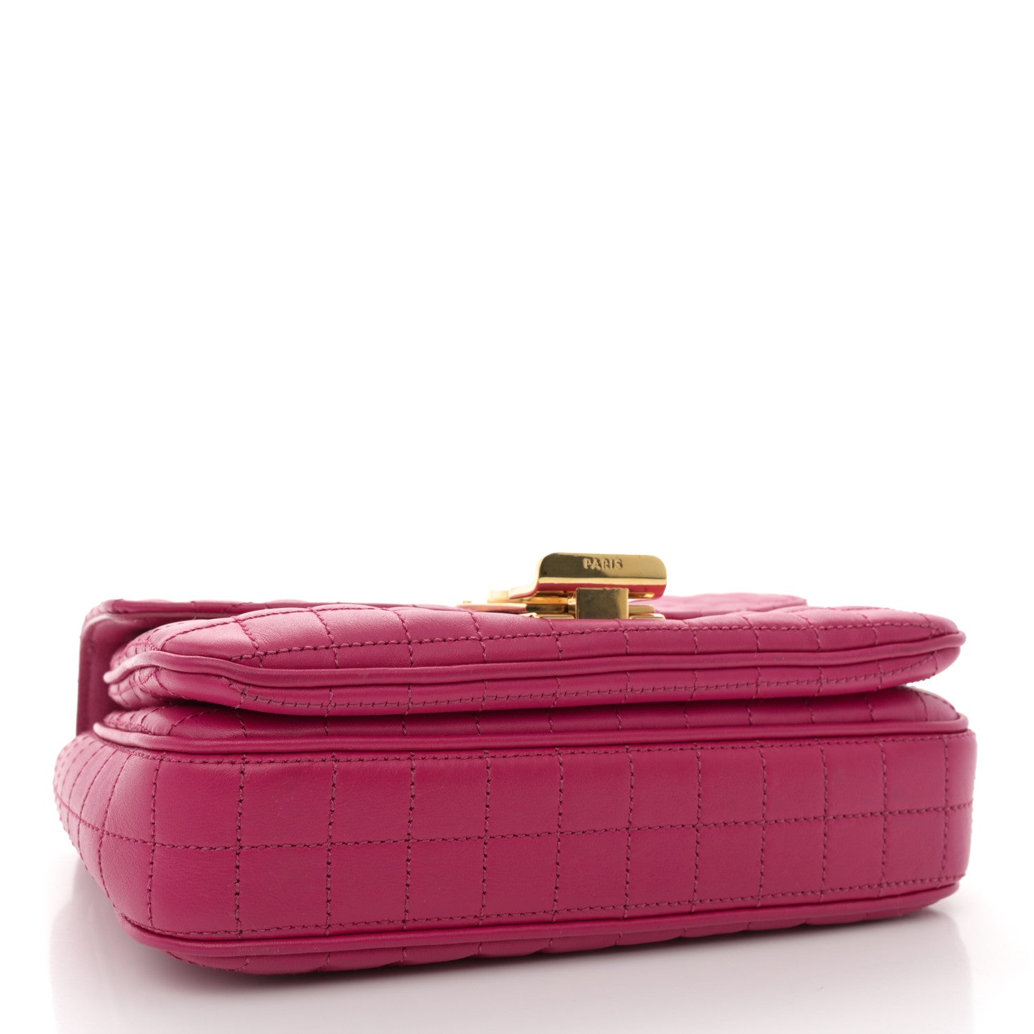 Celine Calfskin Quilted Small C Bag Pink 4 of 11
