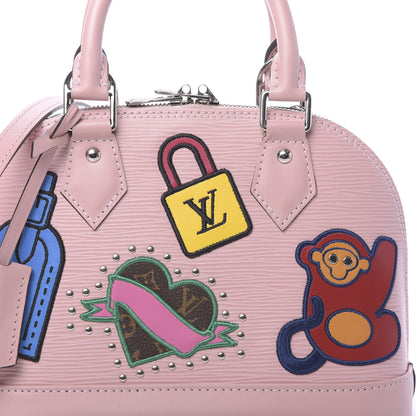 Louis Vuitton Epi Stickers Alma BB Rose Ballerine 10 of 12