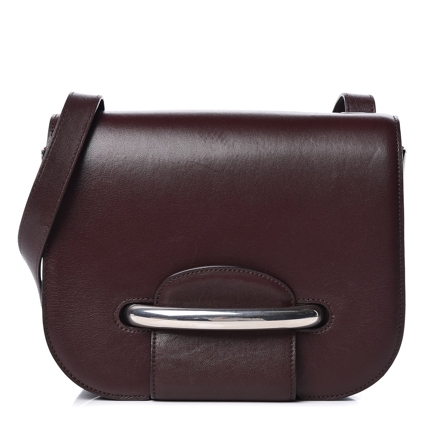 Smooth Calfskin Small Selwood Oxblood