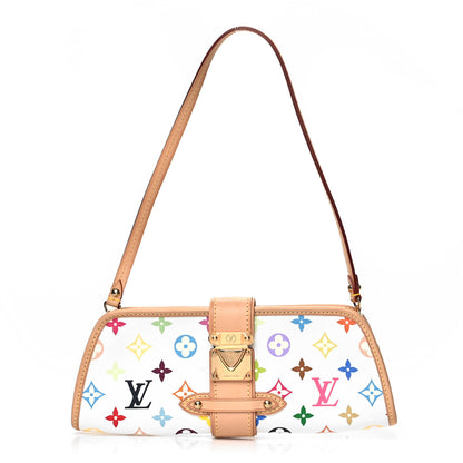 Louis Vuitton Monogram Multicolor Shirley White 1 of 8
