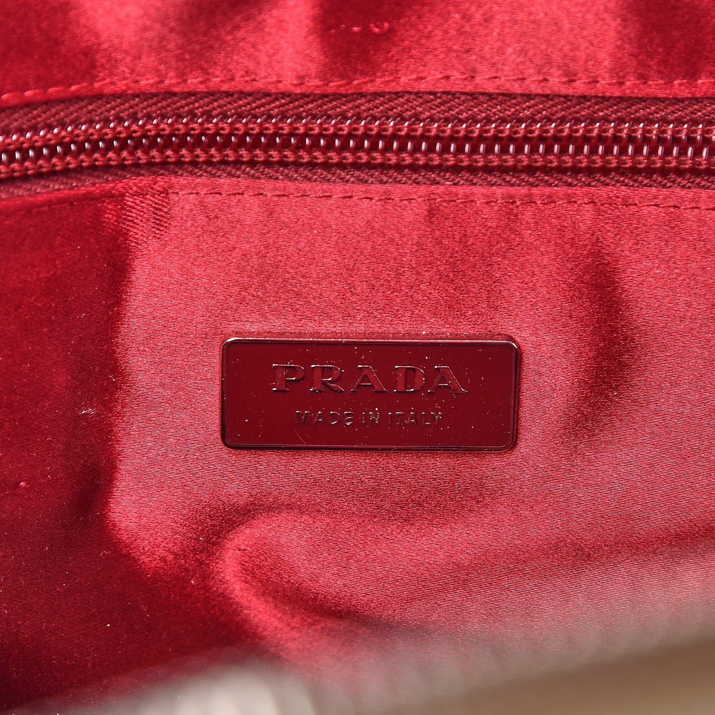 Canvas Boston Bag Red