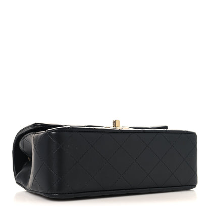 Chanel Lambskin Quilted Mini Rectangular Flap Black 4 of 11