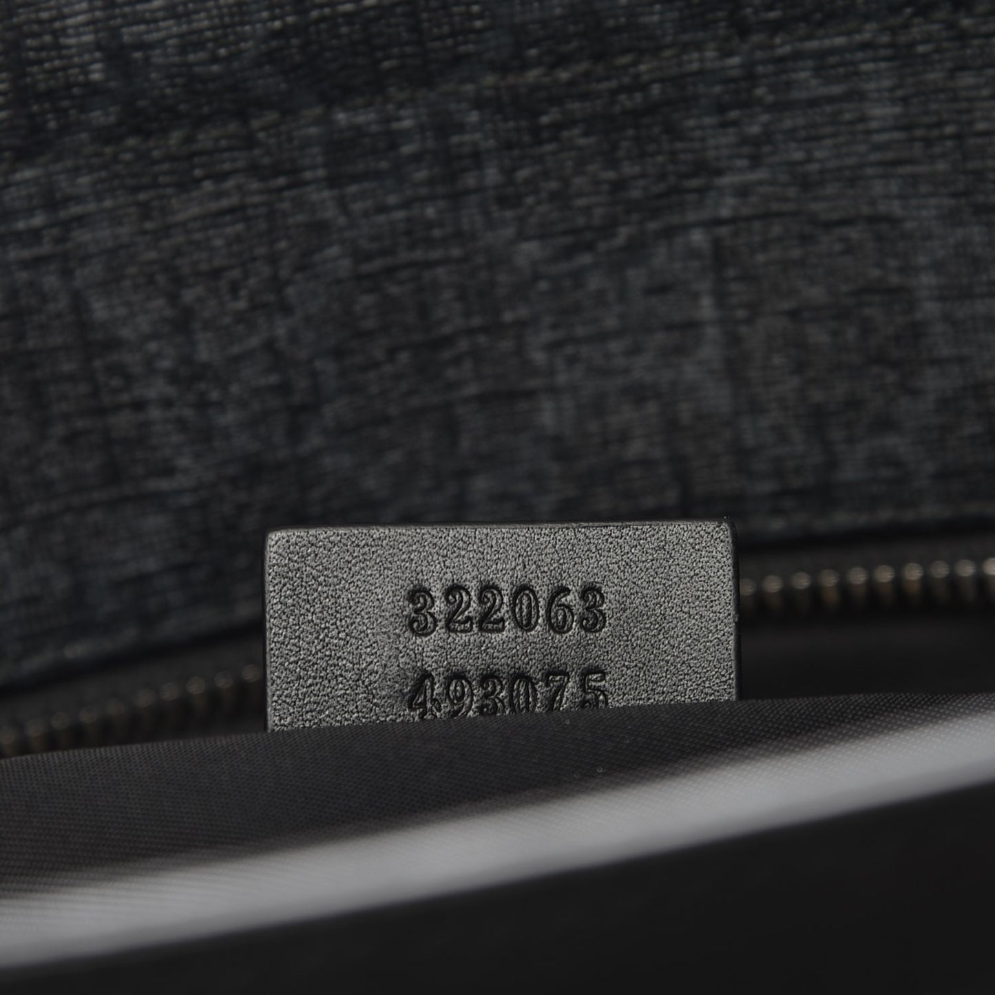 GG Supreme Monogram Tote Black Grey