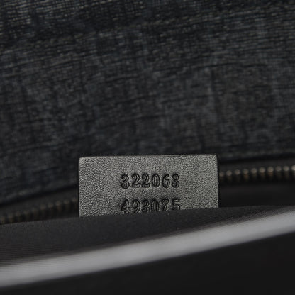 Gucci GG Supreme Monogram Tote Black Grey 7 of 7
